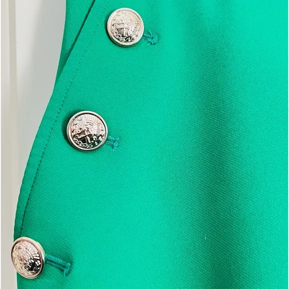 New Rachel  Zoe High Waisted Gold Button shorts