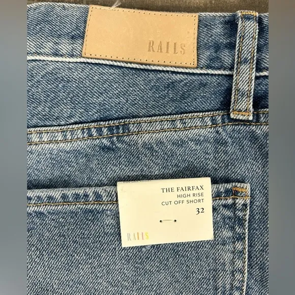 NEW Rails Fairfax High Rise Cut Off Short