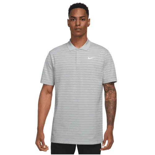 NIKE DRI-FIT STRIPE POLO SHIRT