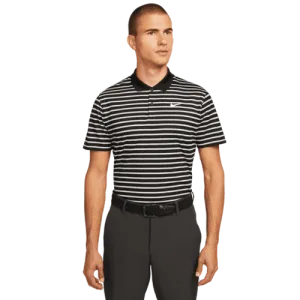NIKE DRI-FIT STRIPE POLO SHIRT