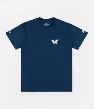 Nike SB x Parra 'USA Federation Kit' T-Shirt - Brave Blue / White