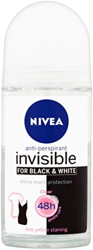 Nivea Invisible Black White Clear 50ml