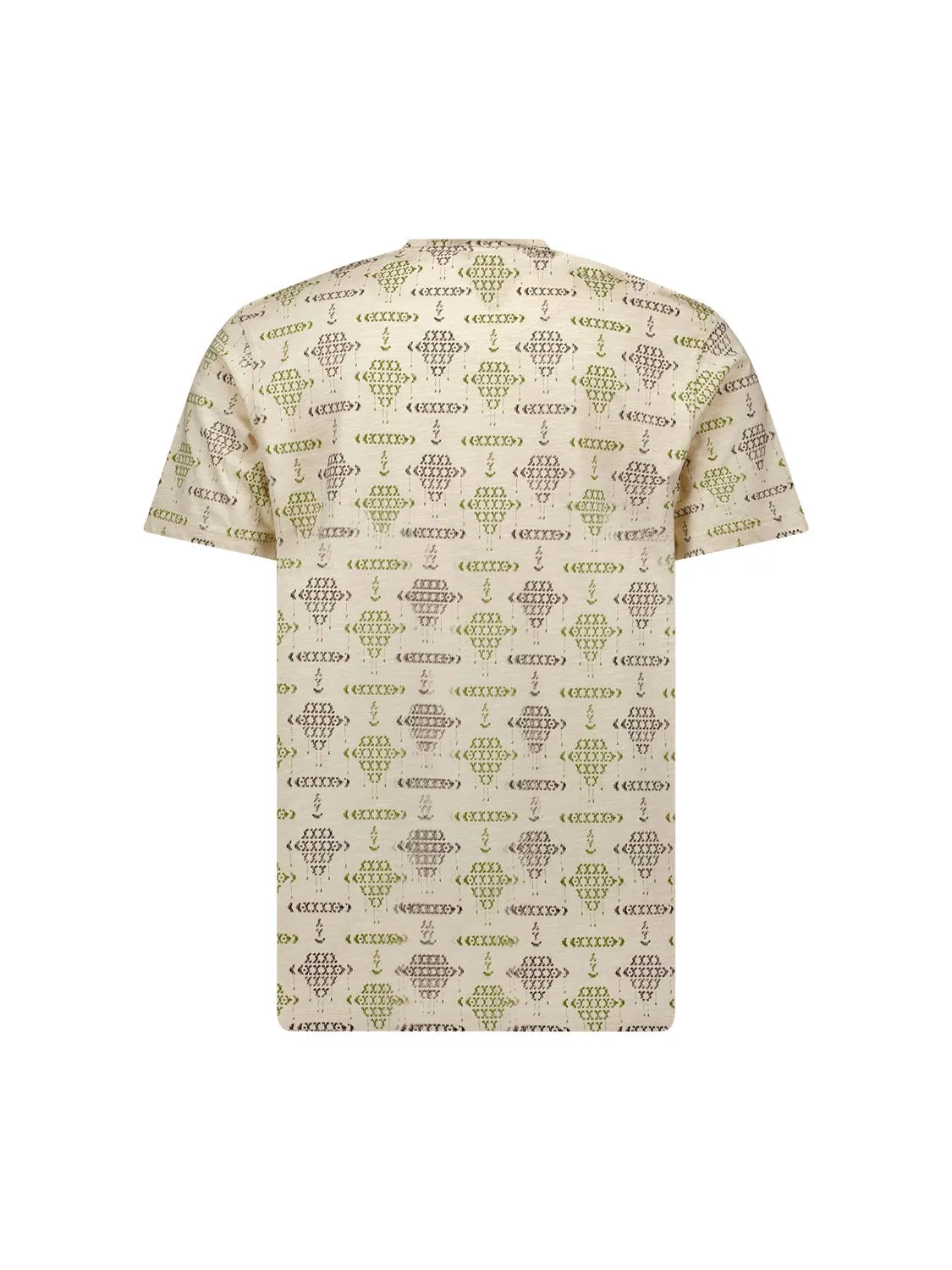 NO EXCESS ALL OVER PRINT CREWNECK T-SHIRT 23350323