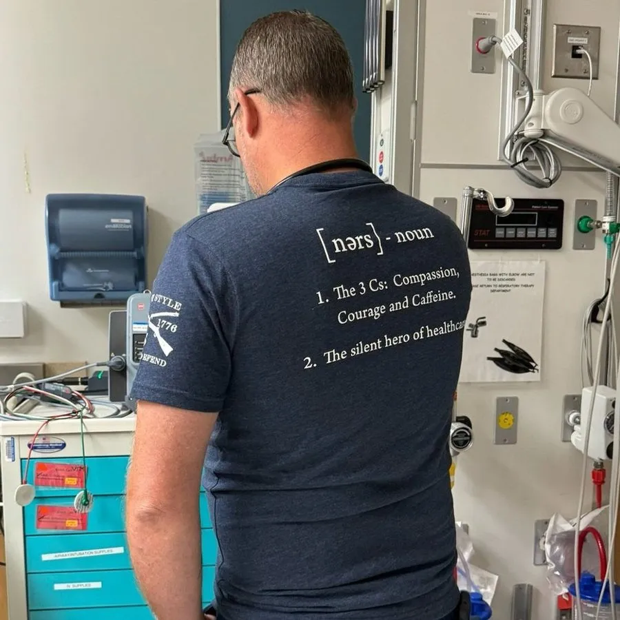 Nurse Defined T-Shirt - Midnight Navy