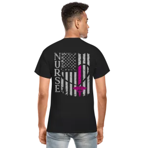 Nurse Flag Gildan Ultra Cotton Adult T-Shirt (CK1213)  