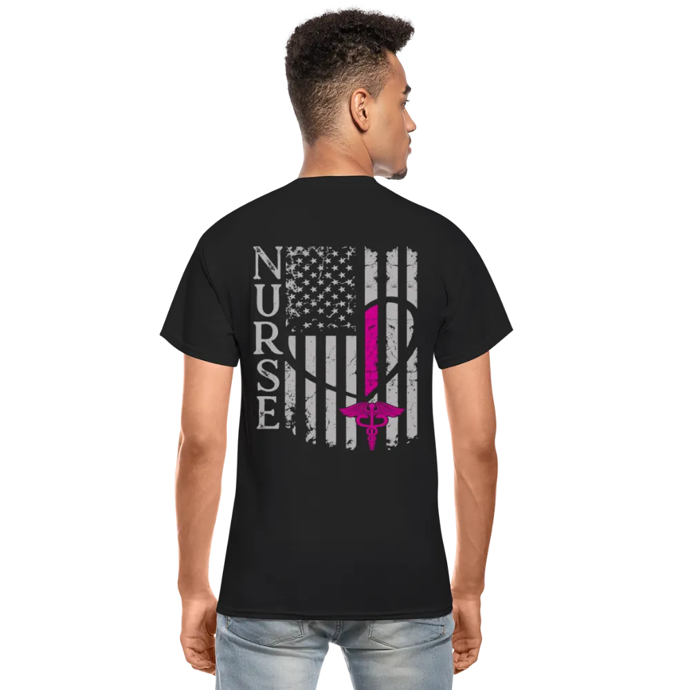 Nurse Flag Gildan Ultra Cotton Adult T-Shirt (CK1213)  
