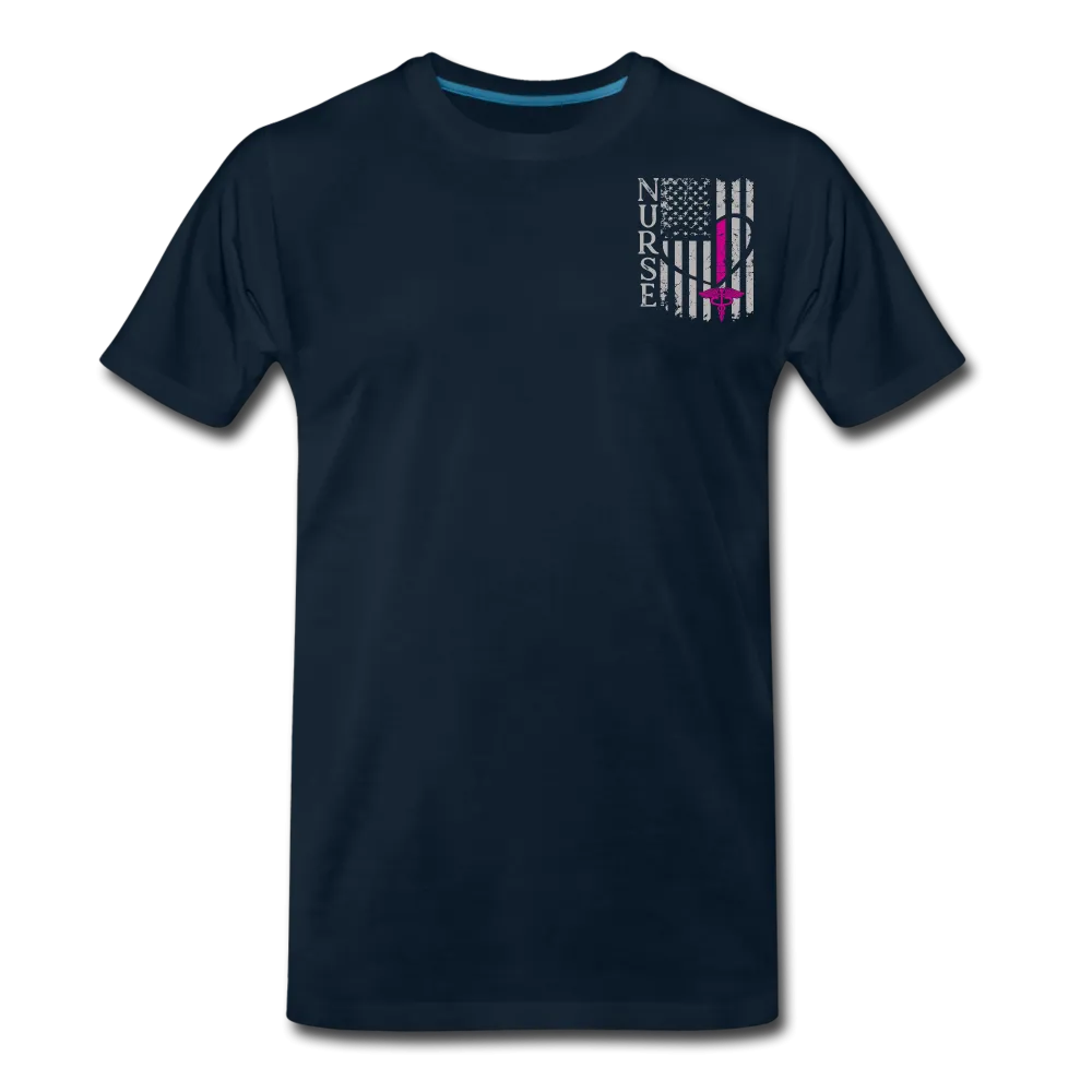 Nurse Flag Men's Premium T-Shirt (CK1213) Updated 