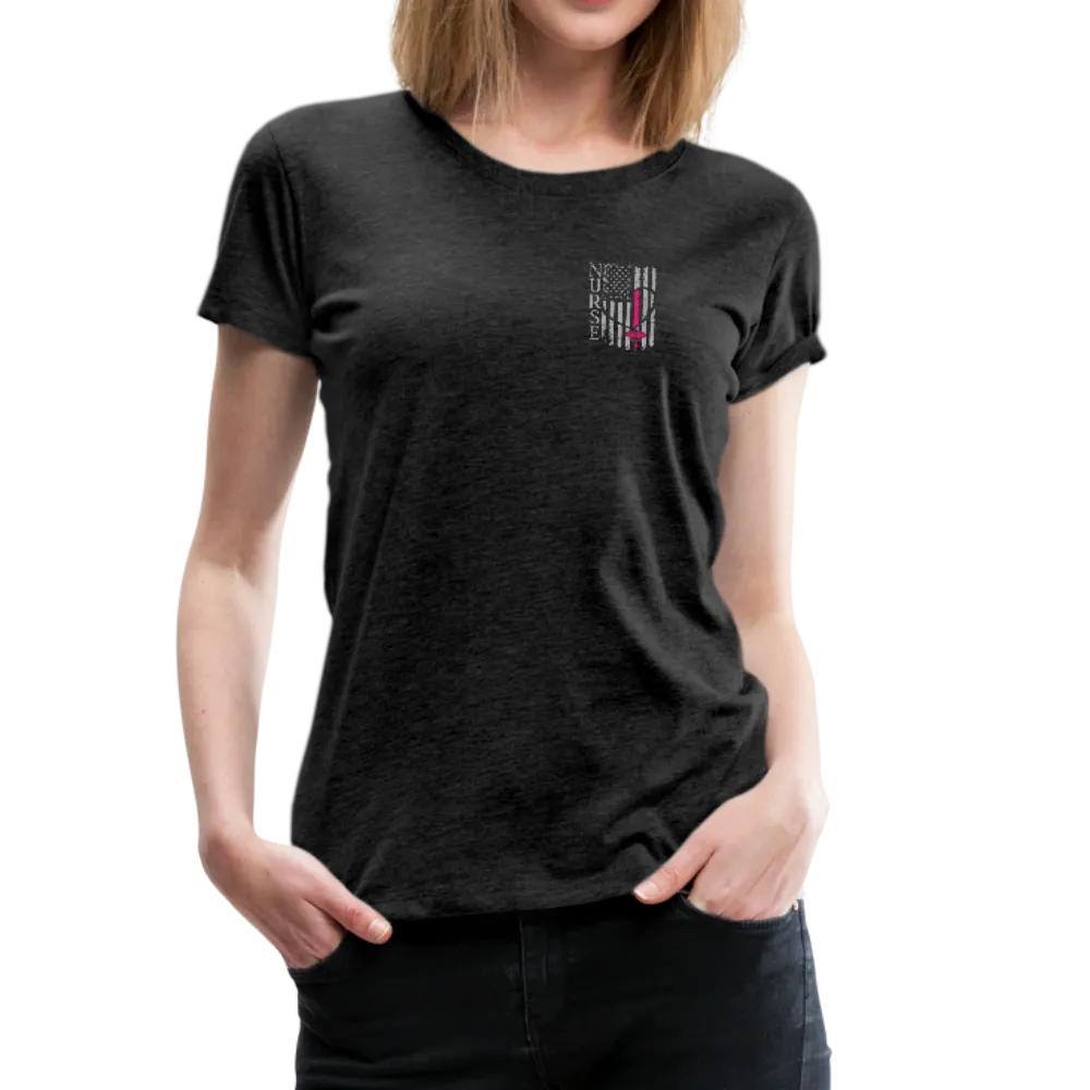 Nurse Flag Women’s Premium T-Shirt (CK1213)