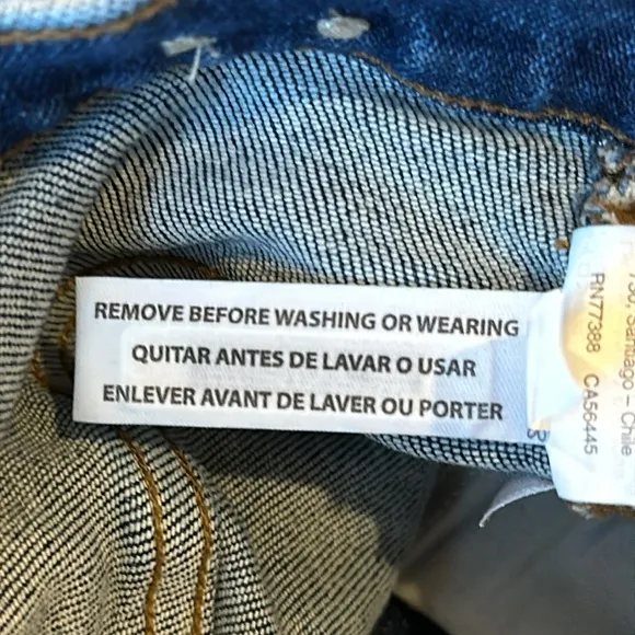 NWOT Madewell The Perfect Vintage Jean High-Rise size 24