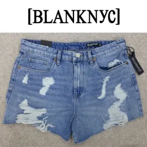 NWT Blank NYC Shorts The Barrow, Vintage High-Rise Short (Cruise Control) 30