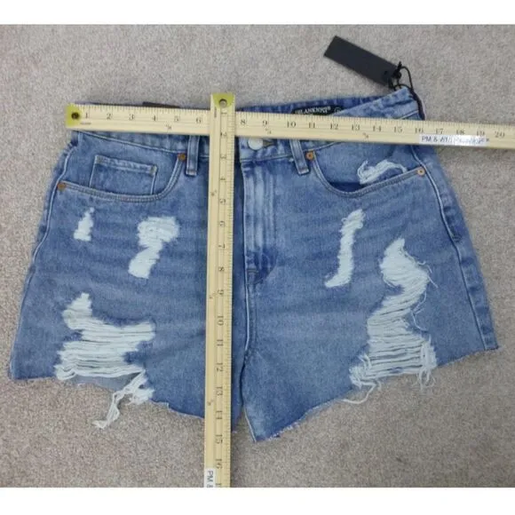 NWT Blank NYC Shorts The Barrow, Vintage High-Rise Short (Cruise Control) 30