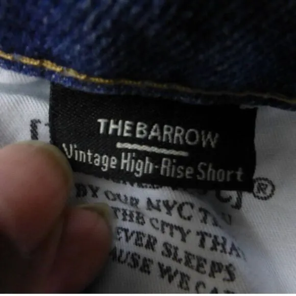 NWT Blank NYC Shorts The Barrow, Vintage High-Rise Short (Cruise Control) 30