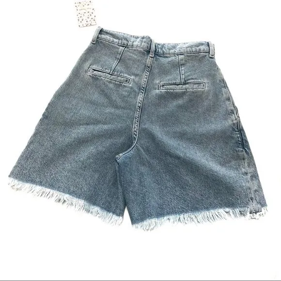 NWT Free People Venice Culotte Shorts 25 High Rise