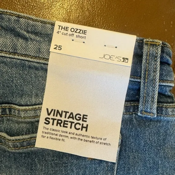 NWT !! Joes Jeans cut off shorts. Ozzie. NWT !!! Sz 25 -4 inch inseam