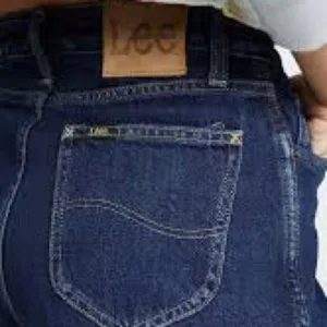 NWT LEE High Rise Vintage DARK Modern Dungaree Short  A-Line Women's Shorts