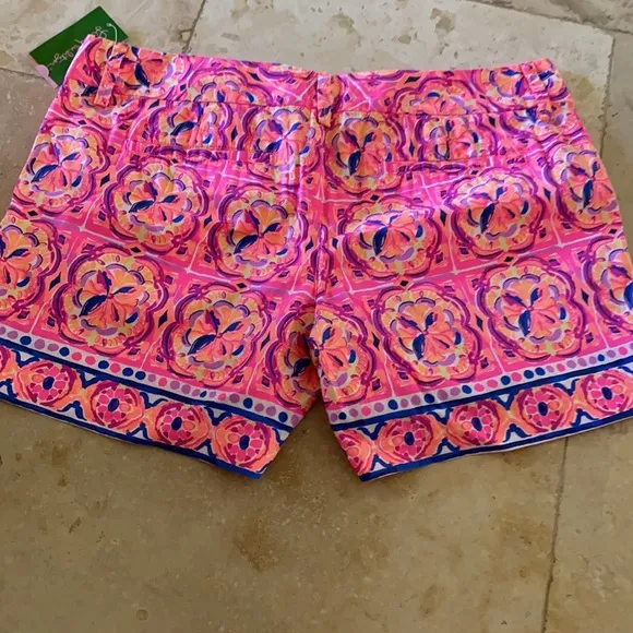NWT Lilly Pulitzer Callahan short pink fusion
