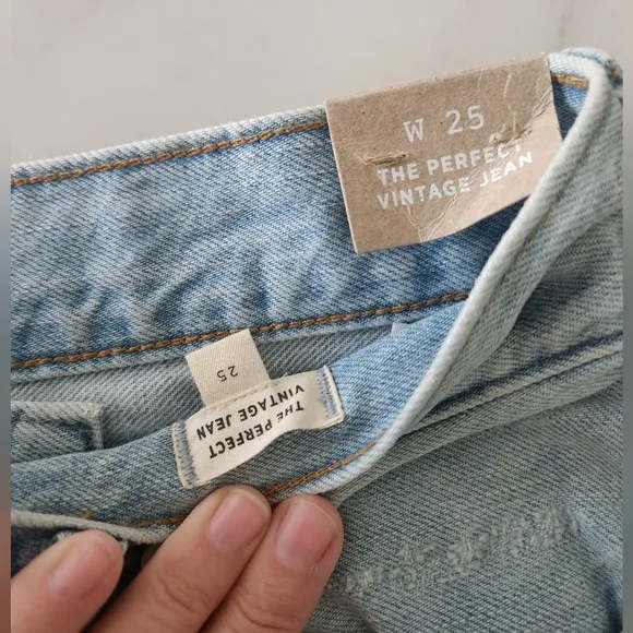 NWT Madewell The Perfect Vintage‎ Jean size 25