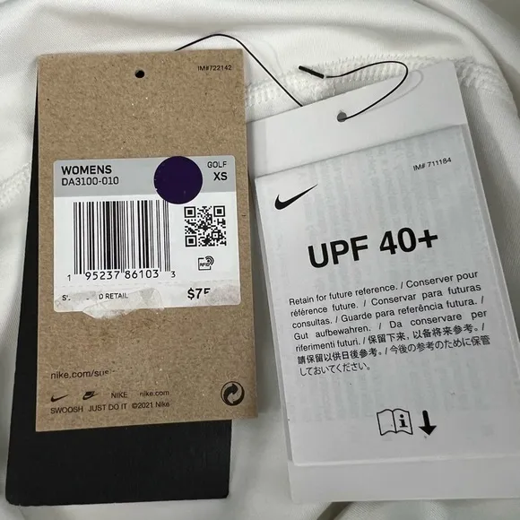 NWT - Nike Dri-FIT UV Victory Printed Golf Skort - Size XS