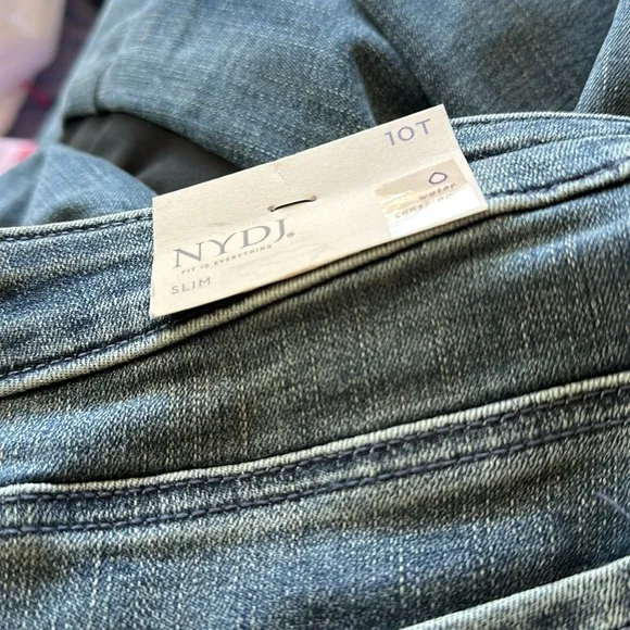 NWT NYDJ Sheri Slim Jeans In Color  Playlist 10 Tall