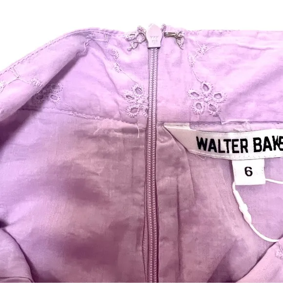 NWT WALTER BAKER NORAH LAVENDER SHORT Size 6