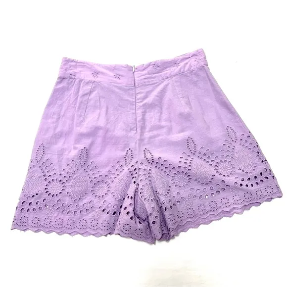 NWT WALTER BAKER NORAH LAVENDER SHORT Size 6