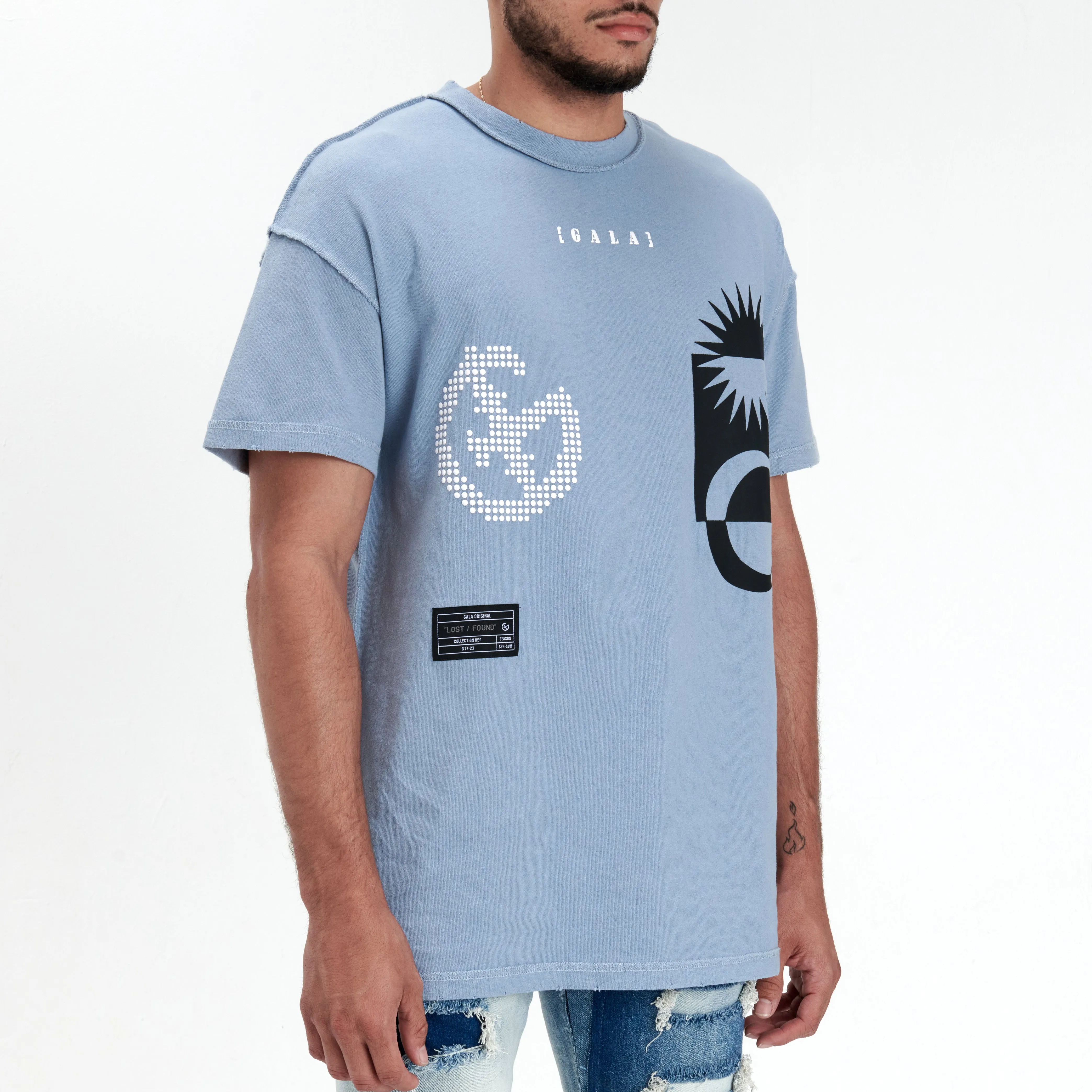 OBSCURE TEE (STORM BLUE)