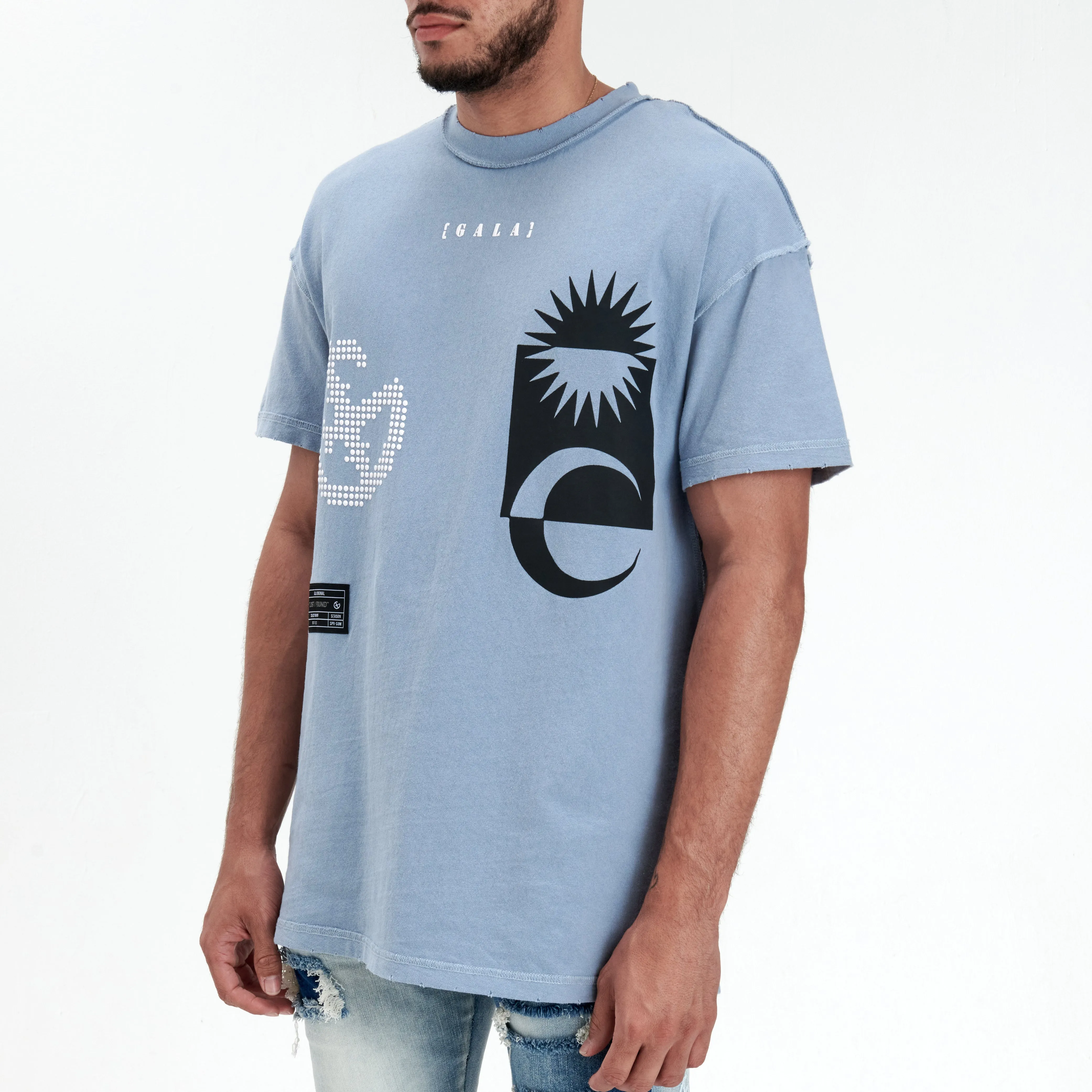 OBSCURE TEE (STORM BLUE)