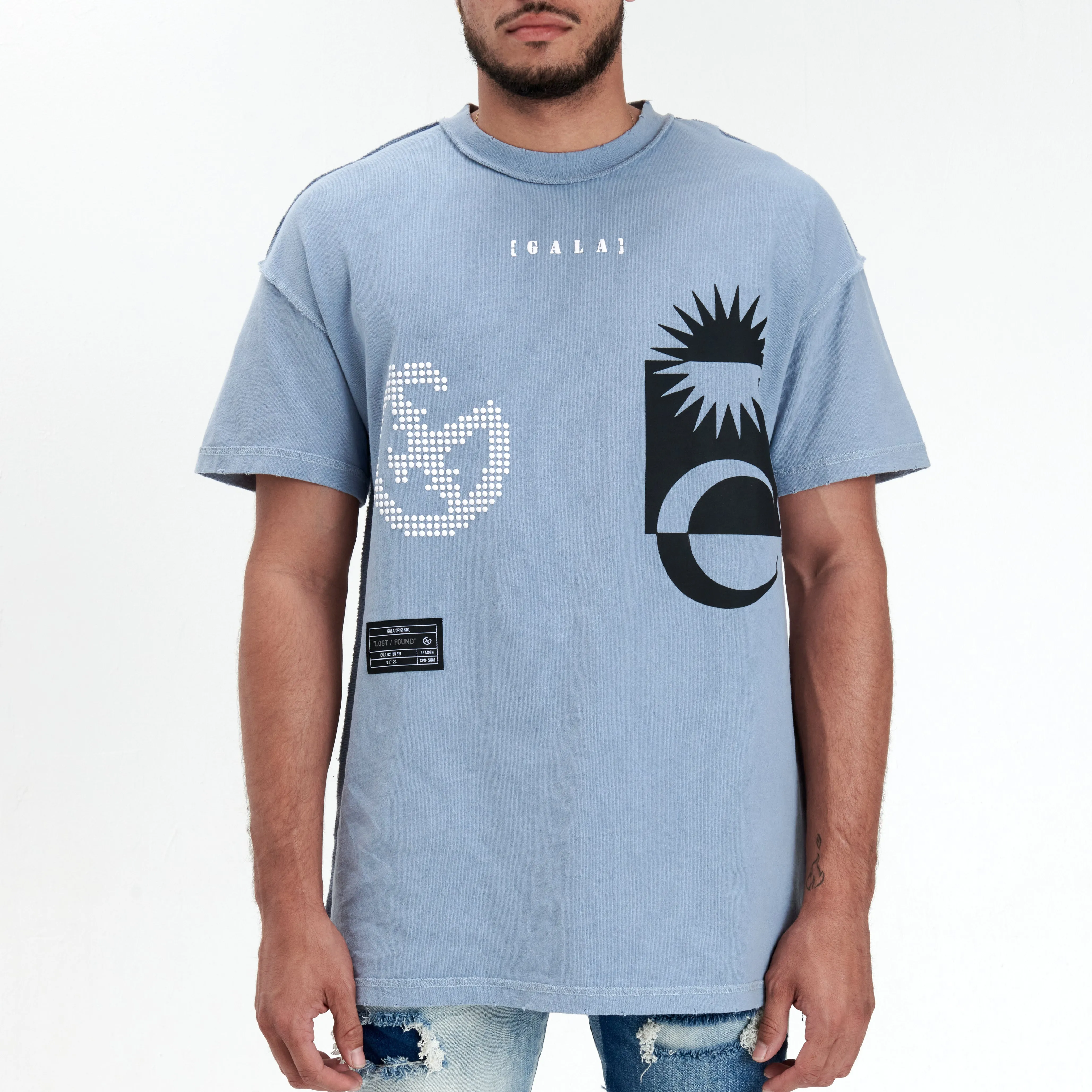 OBSCURE TEE (STORM BLUE)