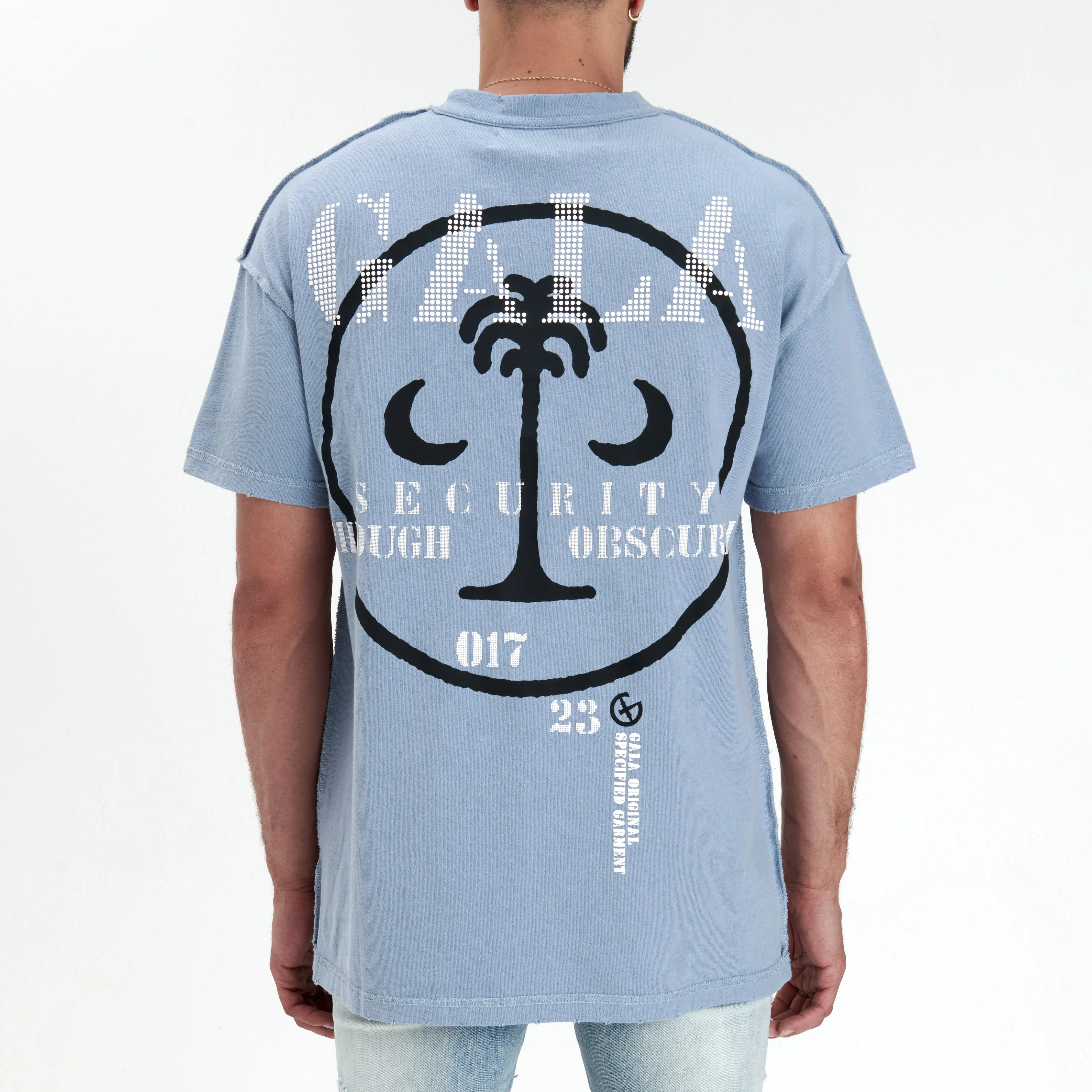 OBSCURE TEE (STORM BLUE)