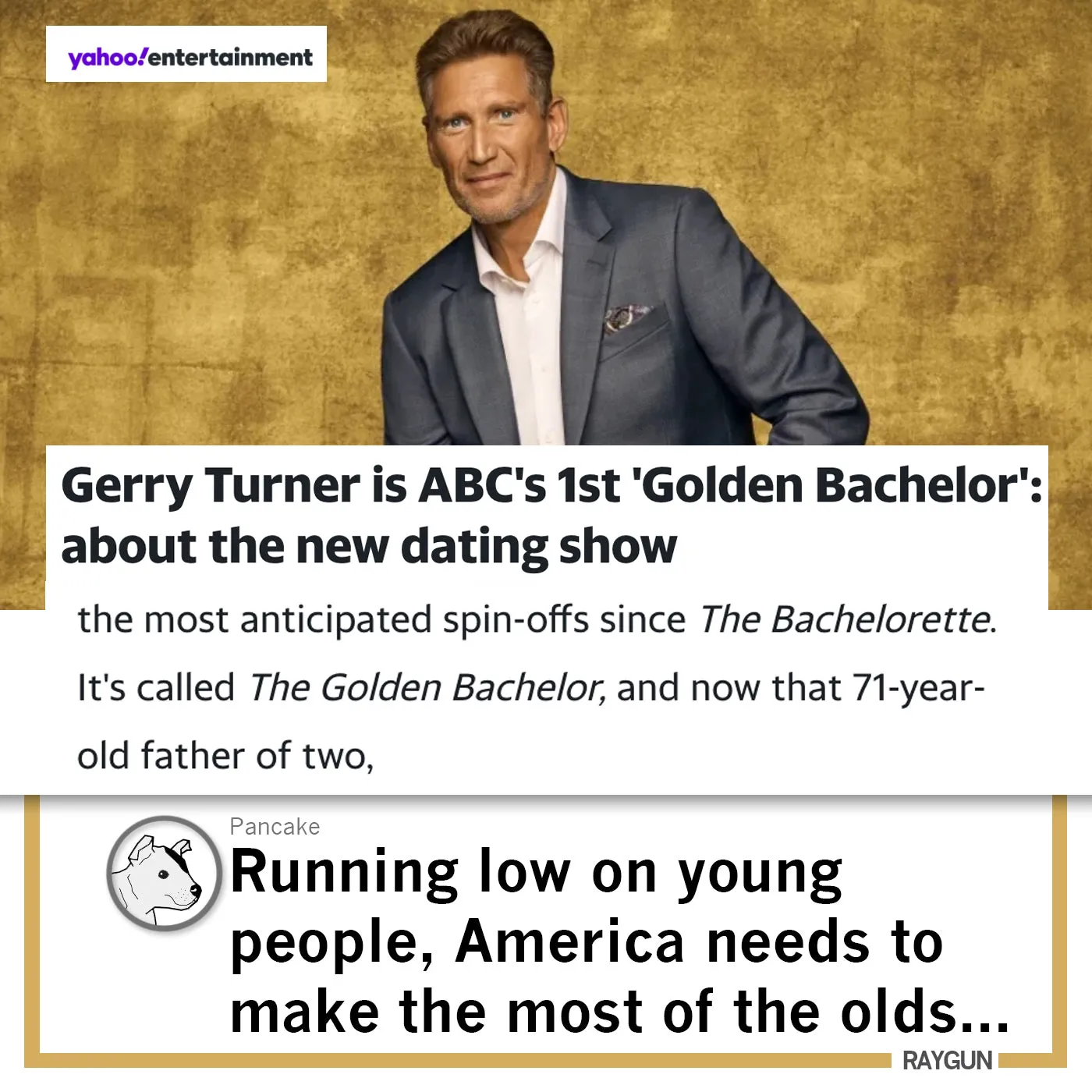 Old Is the New Young