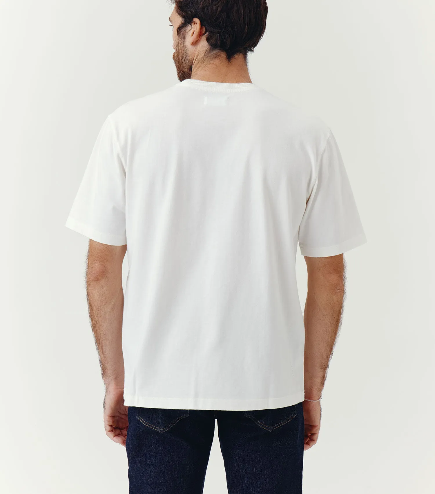 Organic Cotton Heavy T-shirt Ecru