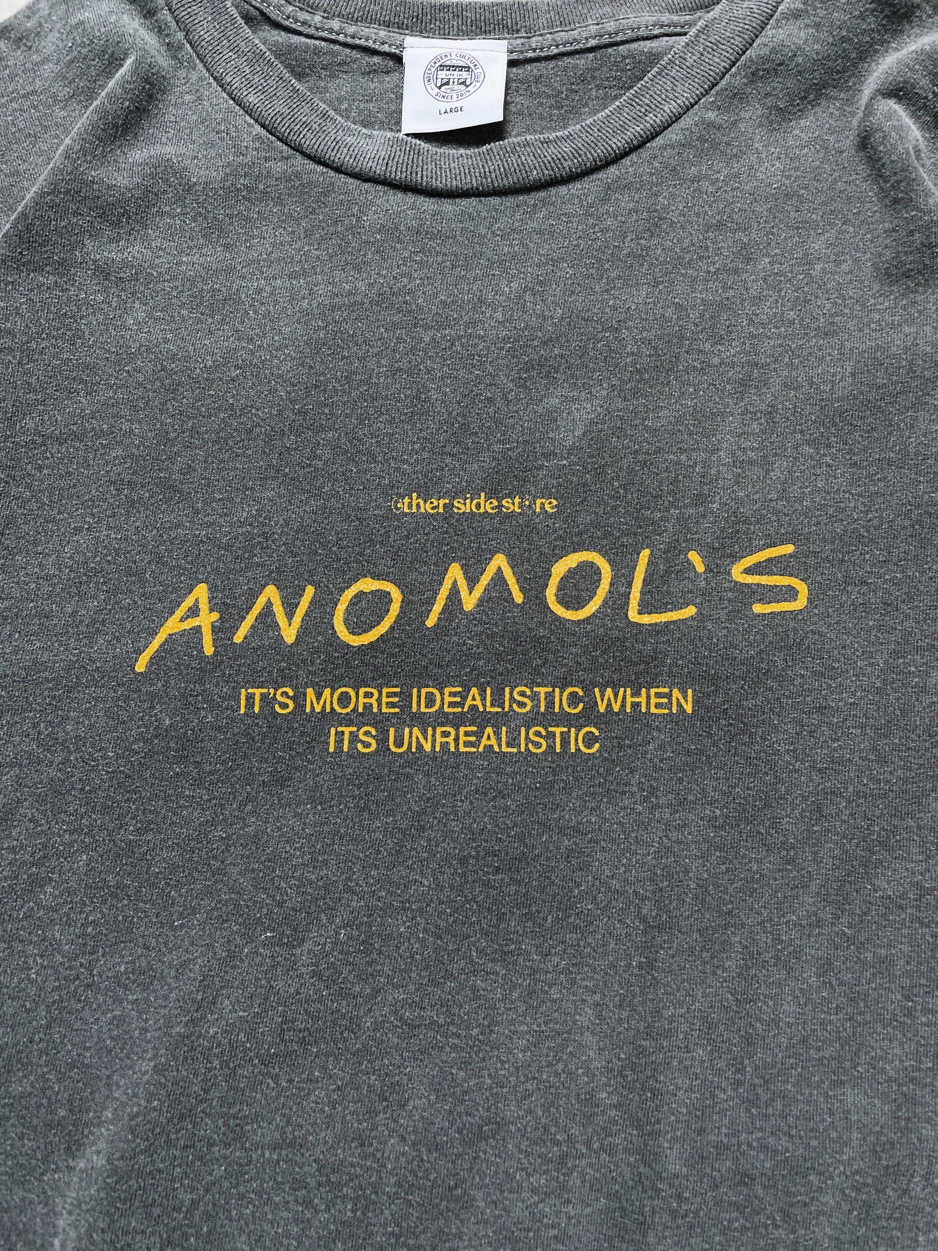 Other Side Store 'Anomols' Vintage Washed Tee - Black