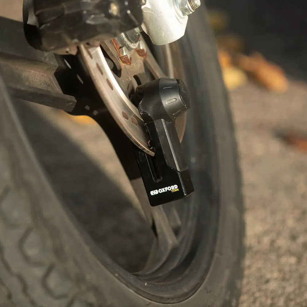 Oxford Titan 10mm Pin Disc Lock Black