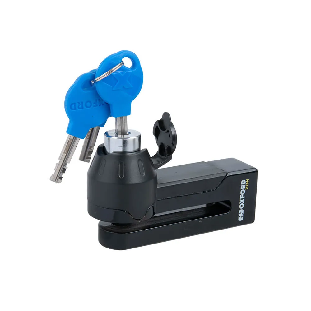 Oxford Titan 10mm Pin Disc Lock Black
