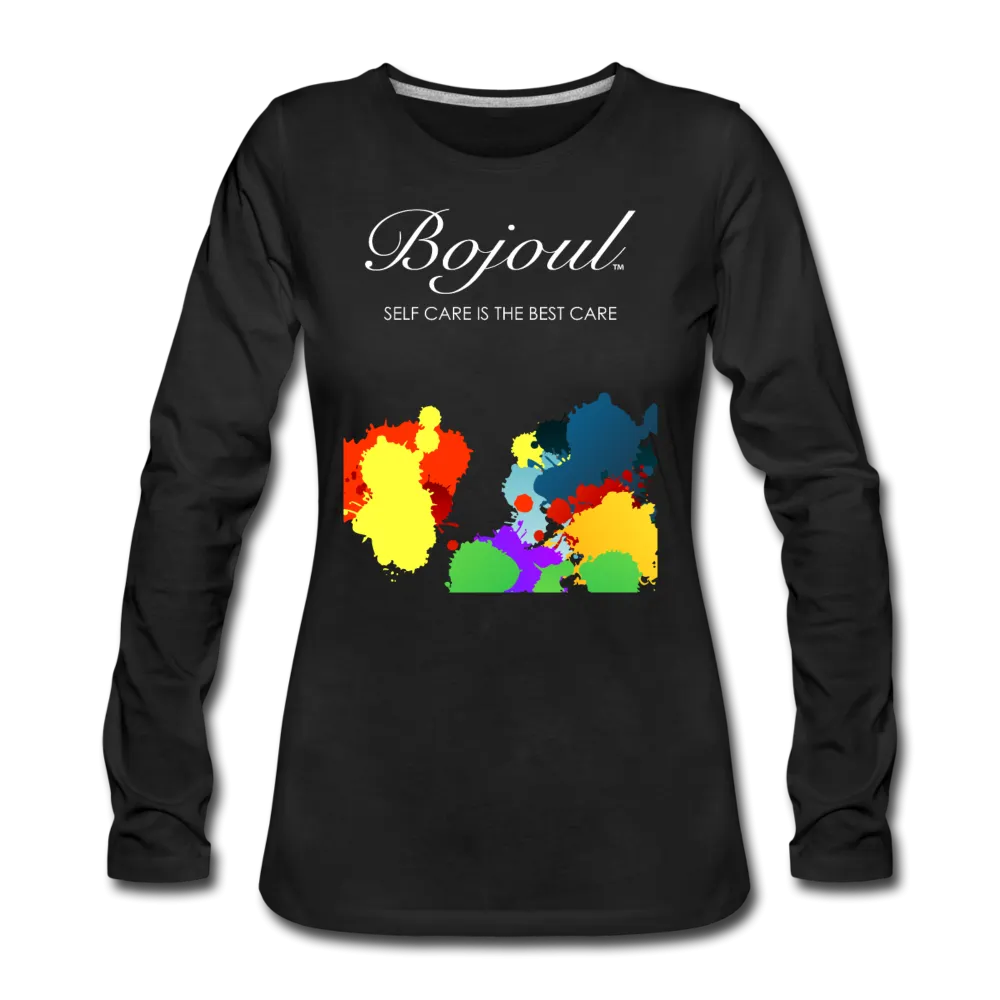 Paint Splashed Bojoul Women's Premium Long Sleeve T-Shirt