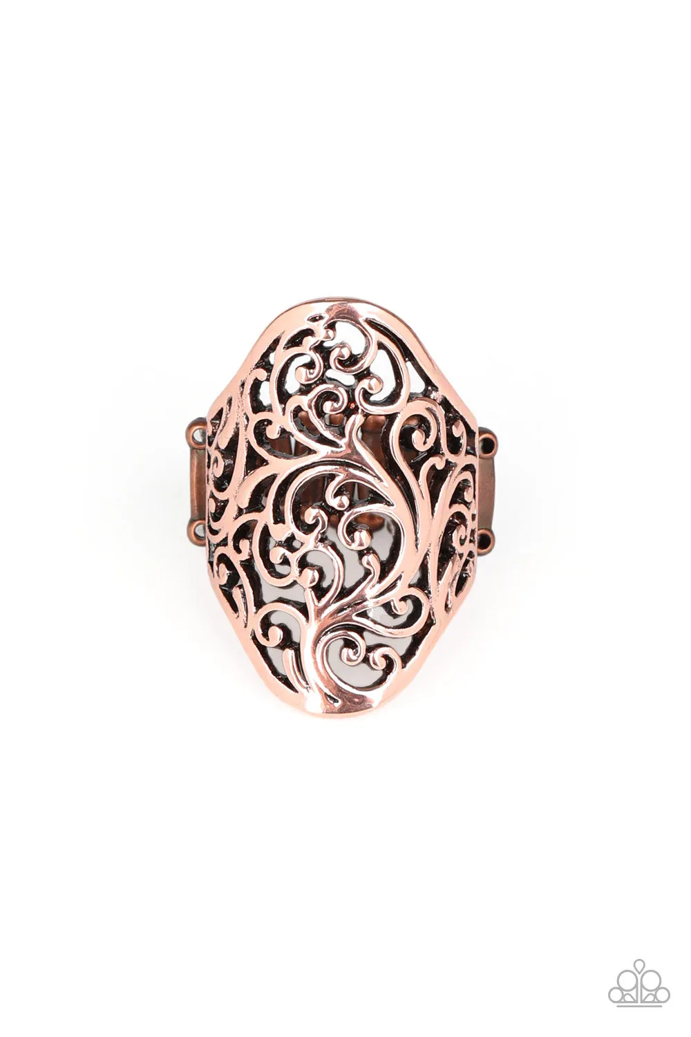 Paparazzi - Vine Vibe - Copper Ring