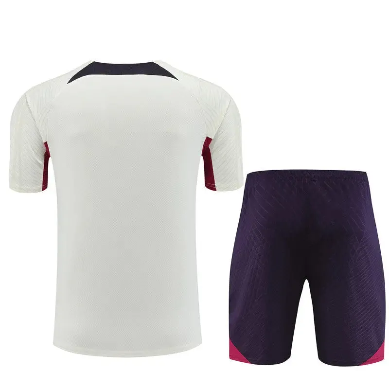 Paris Saint Germain Short Sleeve Training Suit For Kids T-shirt/short