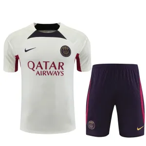 Paris Saint Germain Short Sleeve Training Suit For Kids T-shirt/short