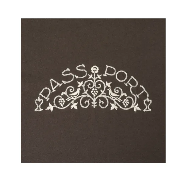 Pass Port - Vineyard Birds T-Shirt - Bark