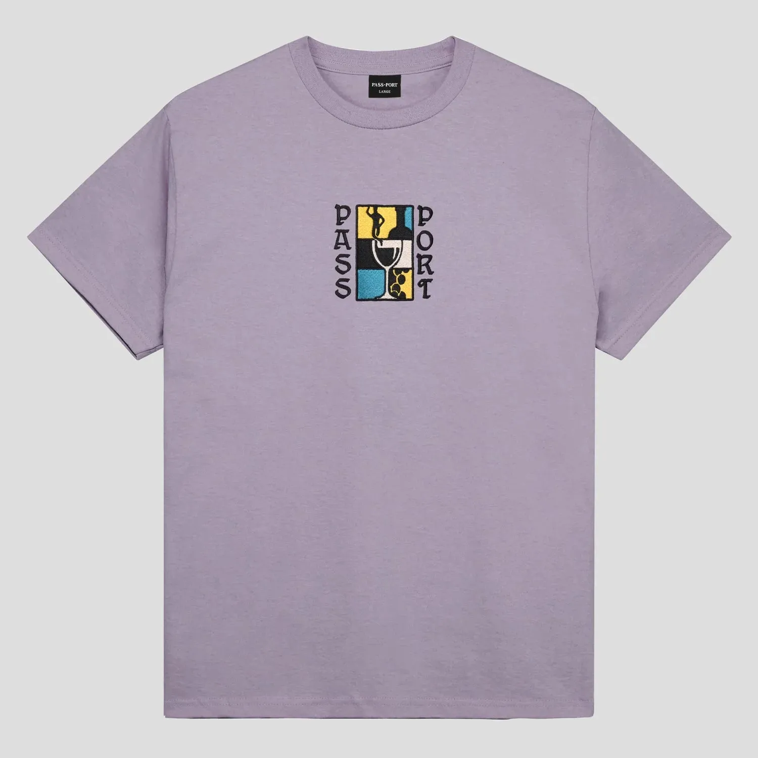 Pass~Port Dine Em' Tee- Dusty Lilac