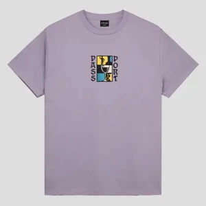 Pass~Port Dine Em' Tee- Dusty Lilac