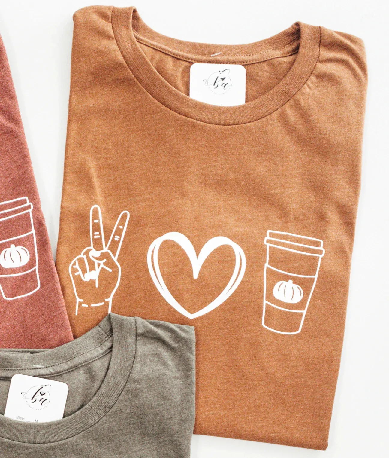 Peace Love Pumpkin Spice Tee