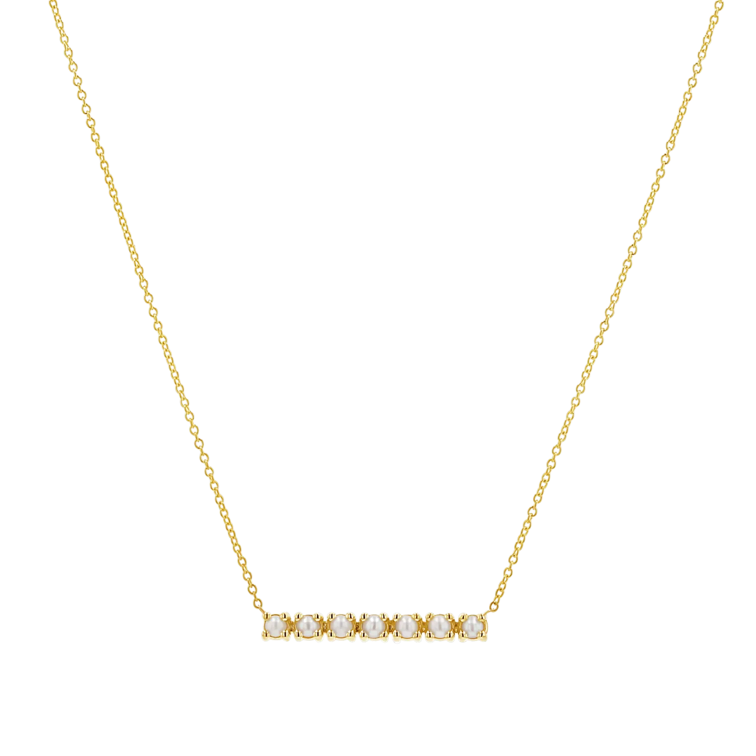 Pearl Bar Necklace