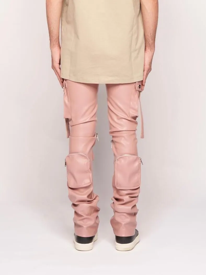 PHEELINGS NEVER LOOK BACK LEATHER CARGO STACK (CANYON ROSE NUDE)