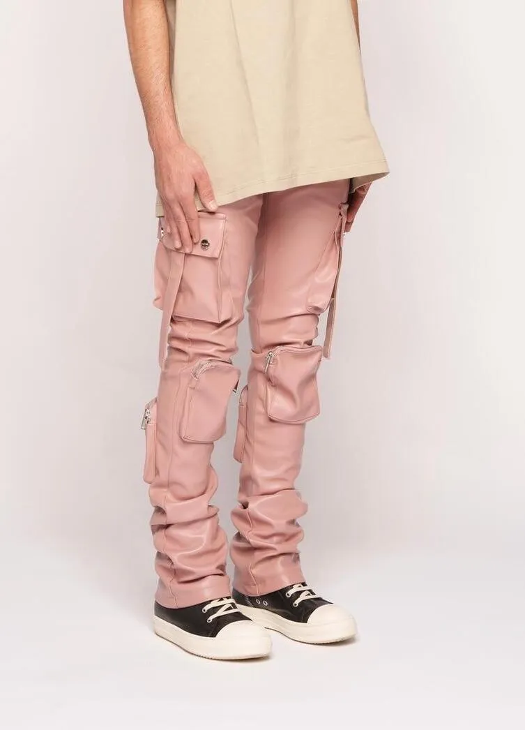 PHEELINGS NEVER LOOK BACK LEATHER CARGO STACK (CANYON ROSE NUDE)