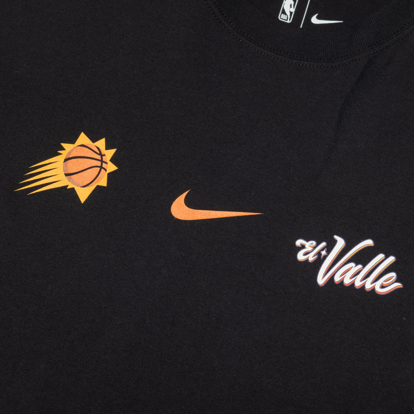 Phoenix Suns 2024 City Edition Max90 T-Shirt - Black