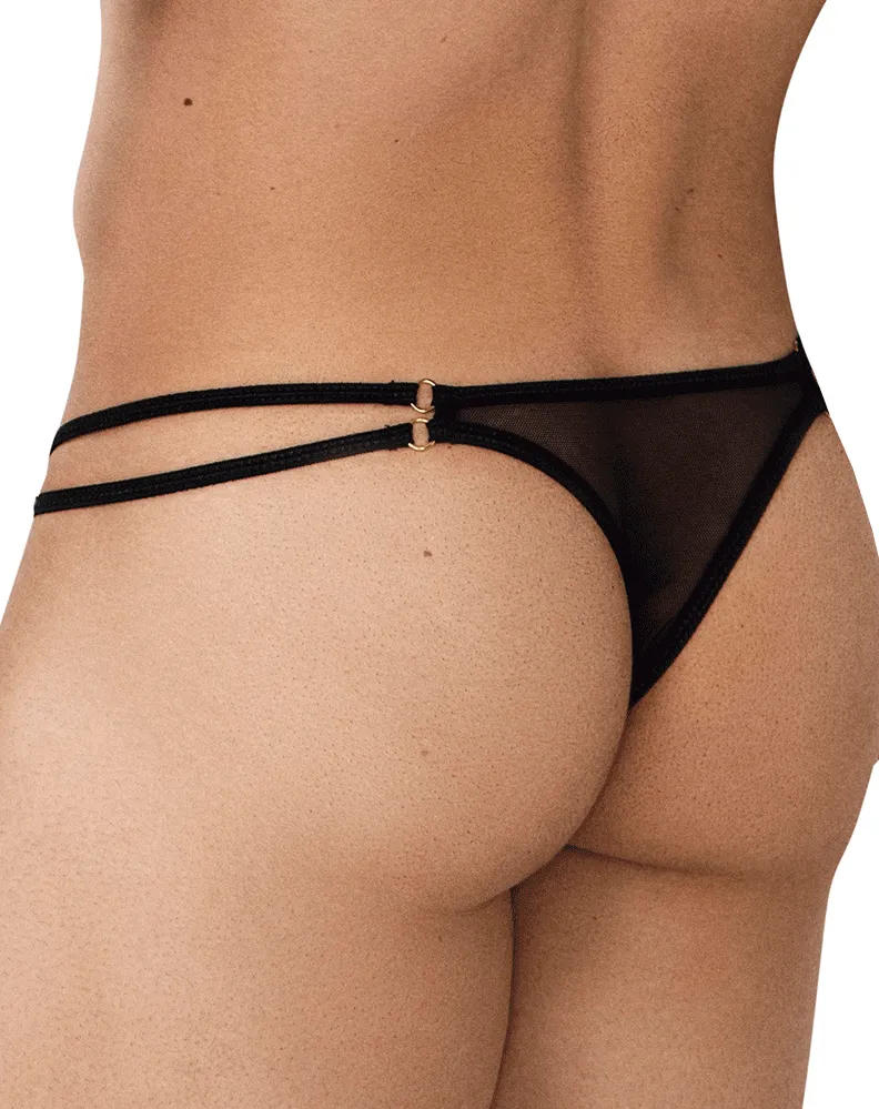 Pikante 1022 Rimini Thongs Black