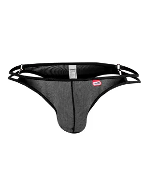 Pikante 1022 Rimini Thongs Black