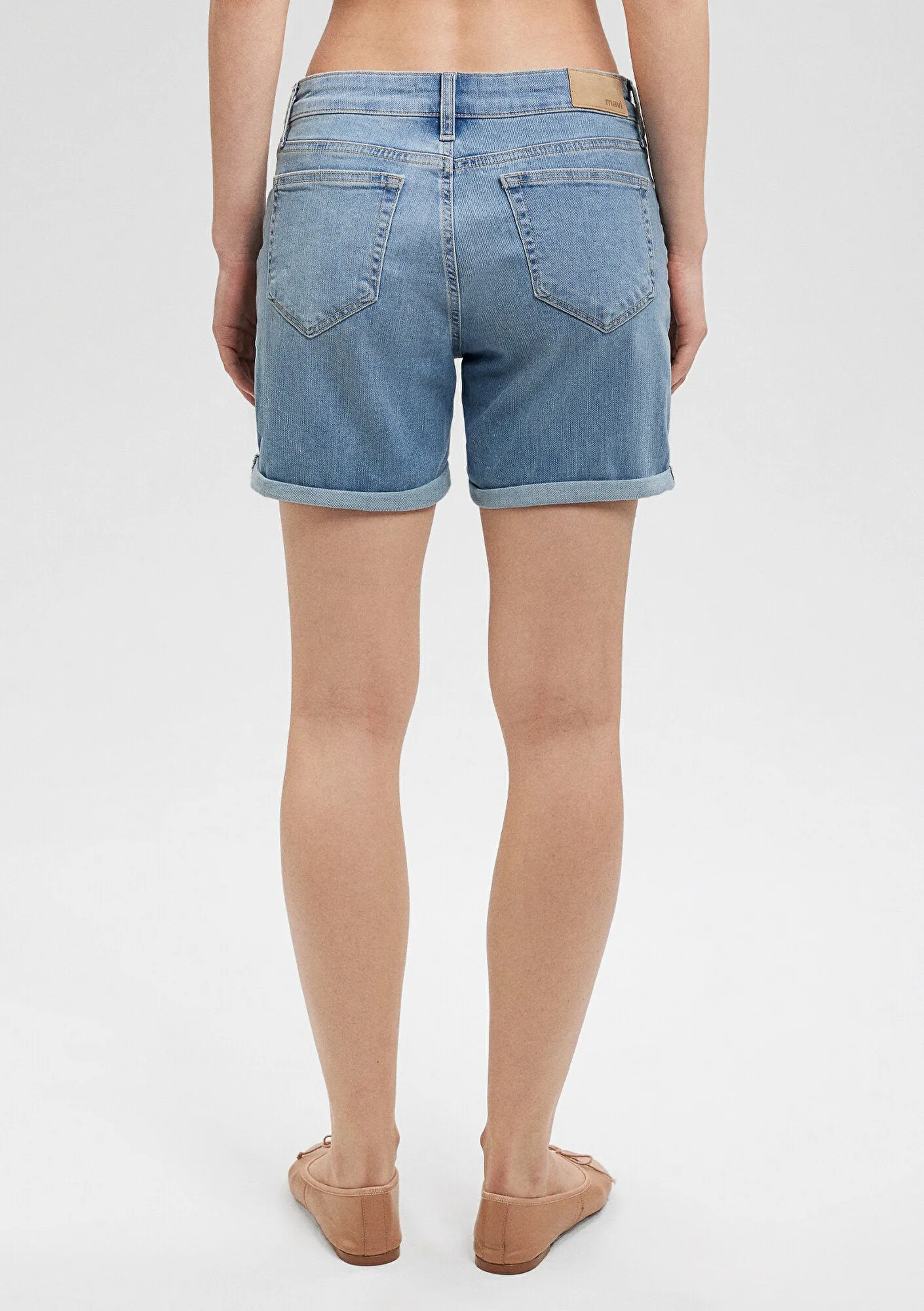 Pixie Shaded Vintage Jean Shorts