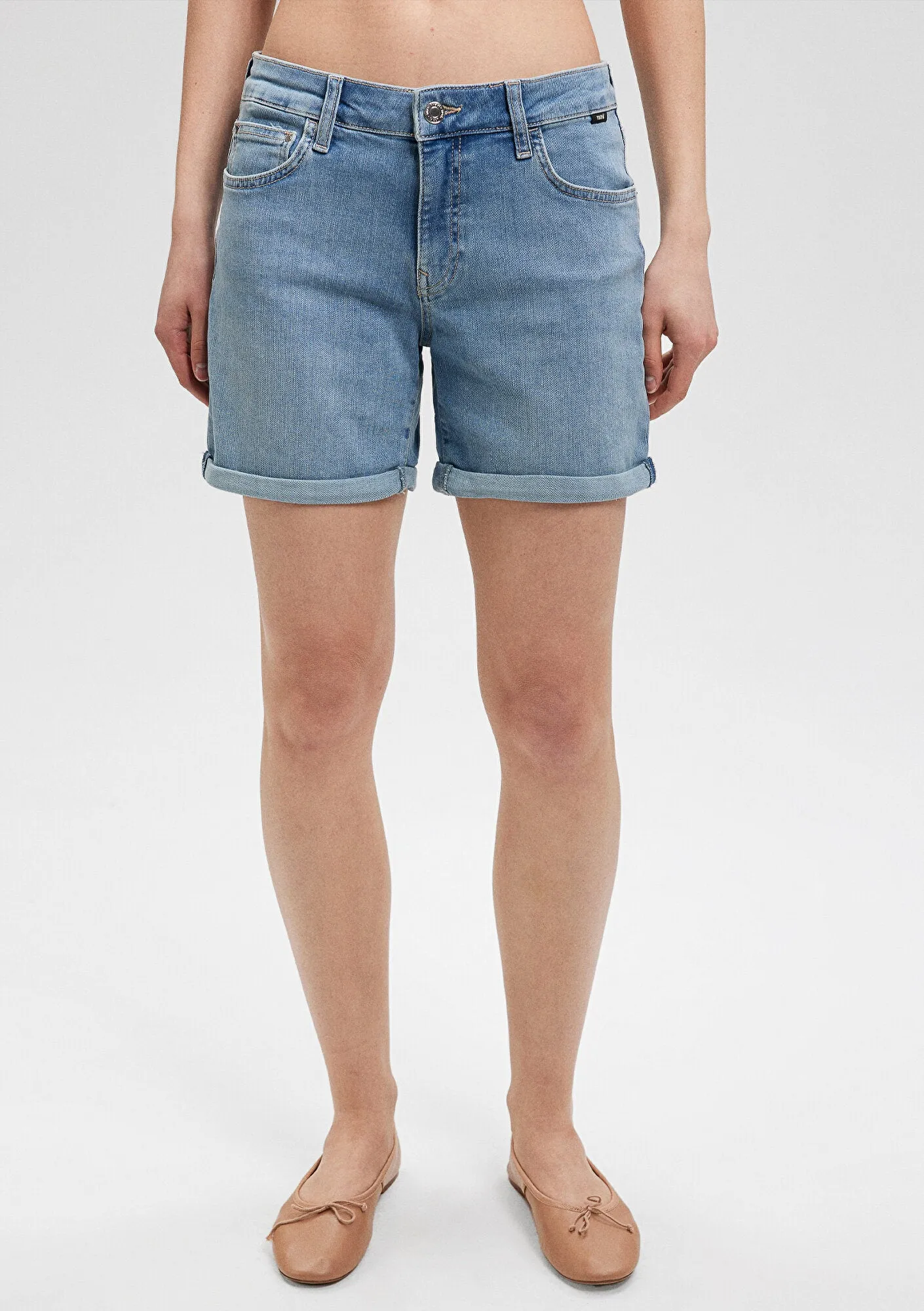 Pixie Shaded Vintage Jean Shorts